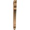 Ekena Millwork Olympic Arts & Crafts Rough Sawn Bracket, Western Red Cedar, 4"W x 44"D x 48"H BKT04X44X48OLY03RWR - alternate 4